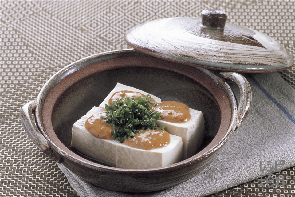 みそマヨ湯豆腐