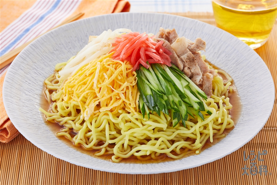 酢醤油でさっぱり冷やし中華 和風味 のレシピ 作り方 レシピ大百科 レシピ 料理 味の素パーク 中華生めんやもやしを使った料理