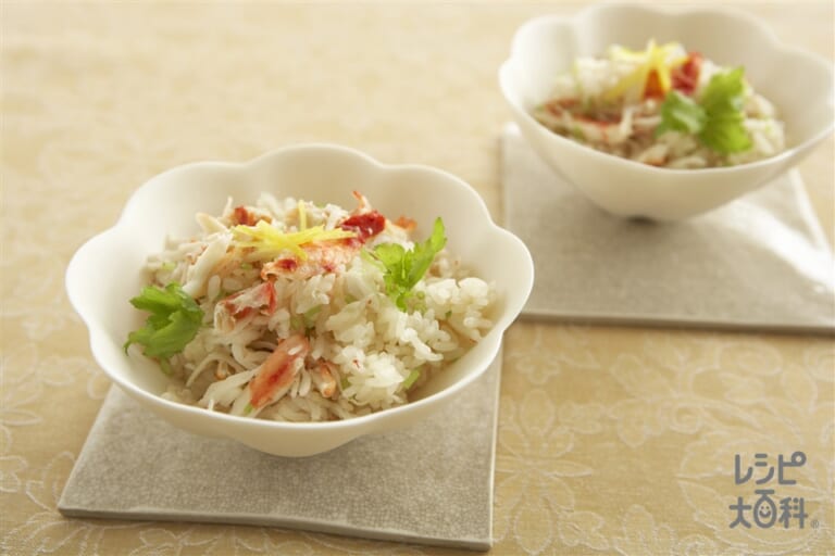 かにご飯のレシピ 作り方 レシピ大百科 レシピ 料理 味の素パーク 米やかに缶を使った料理