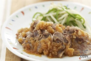 豚肉のおろし大根ソース