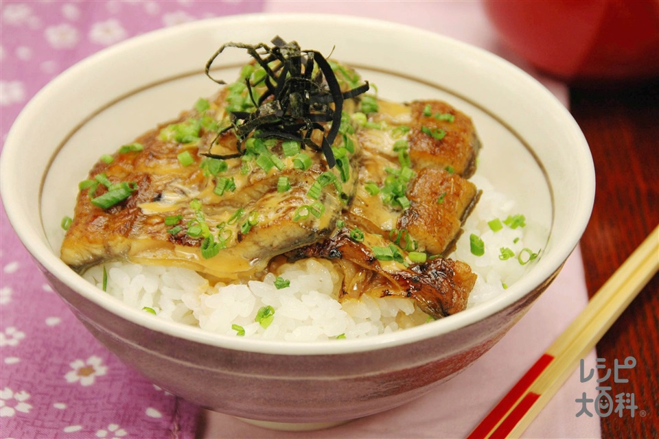 うなマヨ丼(うなぎのかば焼き+ご飯を使ったレシピ)