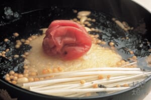 焼きおにぎりの茶漬け