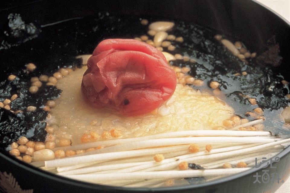 焼きおにぎりの茶漬けのレシピ 作り方 味の素パーク の料理 レシピサイト レシピ大百科 ご飯や梅干しを使った料理