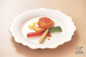 香煎鮮帯子(じゃがいもと帆立貝のピリ辛炒め)