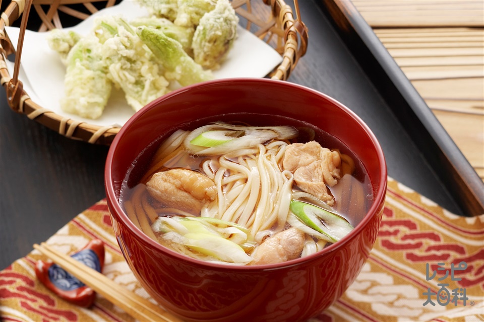 稲庭うどん(稲庭うどん+鶏肉を使ったレシピ)