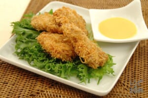 チキンのココナッツ揚げ エスニックマヨソース