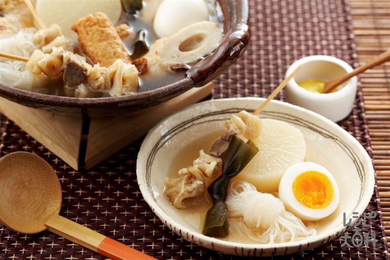 関西風おでんのレシピ 作り方 レシピ大百科 レシピ 料理 味の素パーク 大根や卵を使った料理
