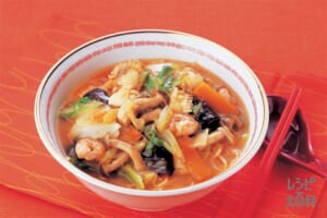 海鮮辛味あんかけ麺