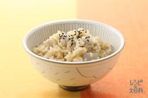 里いも入り発芽玄米ご飯