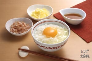 簡単アレンジ卵かけご飯