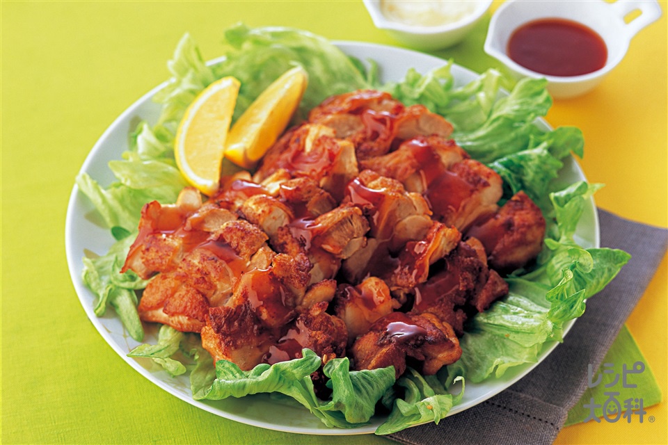 チキン南蛮(鶏もも肉+レタスを使ったレシピ)