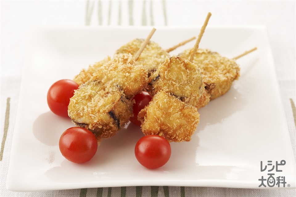ミニ串カツのレシピ 作り方 レシピ大百科 レシピ 料理 味の素パーク なすやミニトマトを使った料理