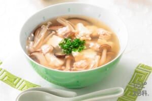 豆腐とろふわ きのこスープ