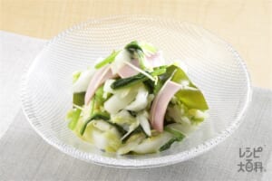 白菜の簡単和えもの