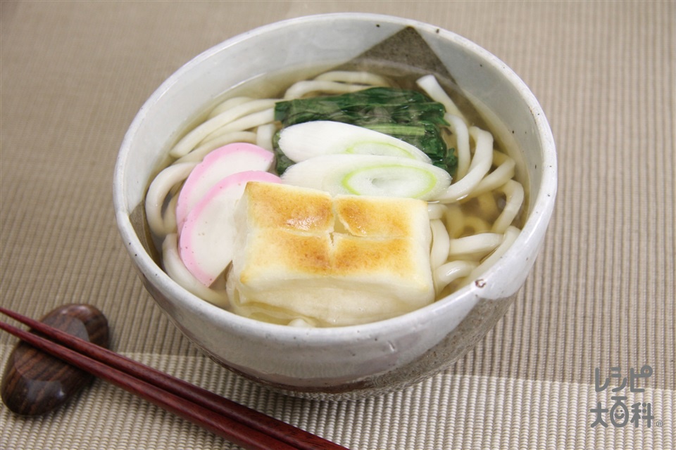 ちからうどん(うどん+切り餅を使ったレシピ)