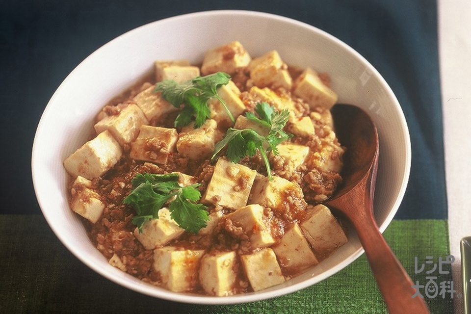 麻婆豆腐のレシピ 作り方 味の素パーク の料理 レシピサイト レシピ大百科 木綿豆腐や豚ひき肉を使った料理