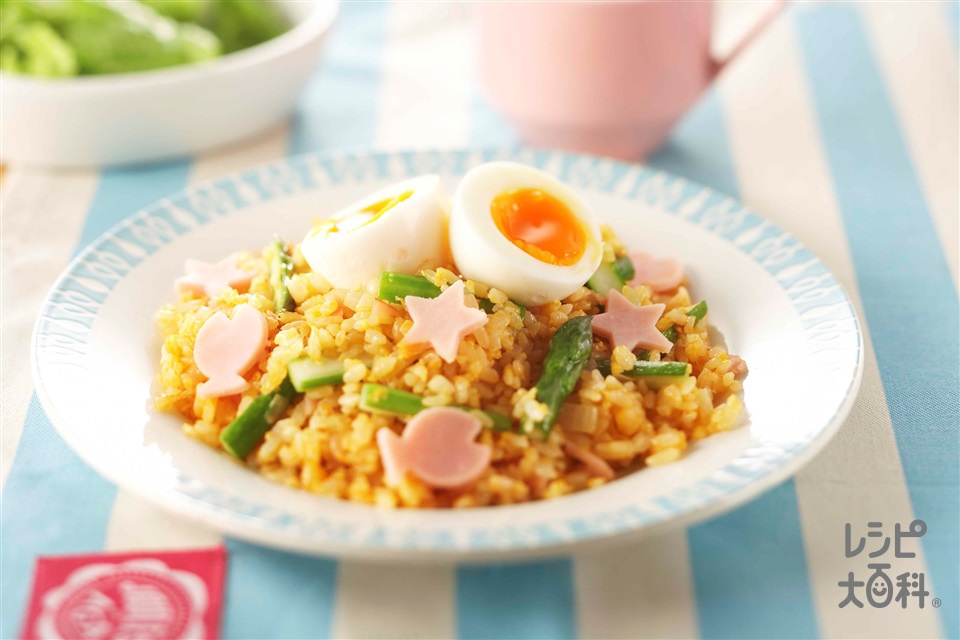 お日さまチャーハン(ご飯+卵を使ったレシピ)