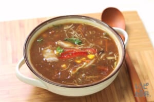 超簡単カレースープ　～たぶんインド王宮風のサラダスープ～