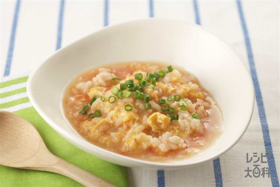 ピリ辛シメ雑炊のレシピ 作り方 レシピ大百科 レシピ 料理 味の素パーク ご飯や溶き卵を使った料理 ピリ辛シメ雑炊のレシピ 作り方 レシピ大百科 レシピ 料理 味の素パーク ご飯や溶き卵を使った料理