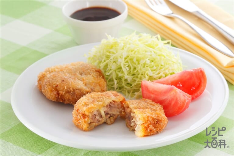 豚こまのメンチカツ風