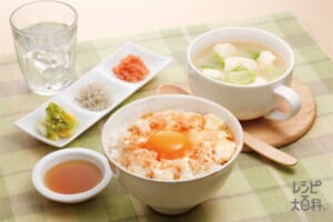 「エコうま」お豆腐の使いきり和定食