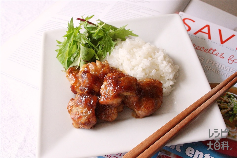 ジンジャーチキン(鶏もも肉+ご飯を使ったレシピ)