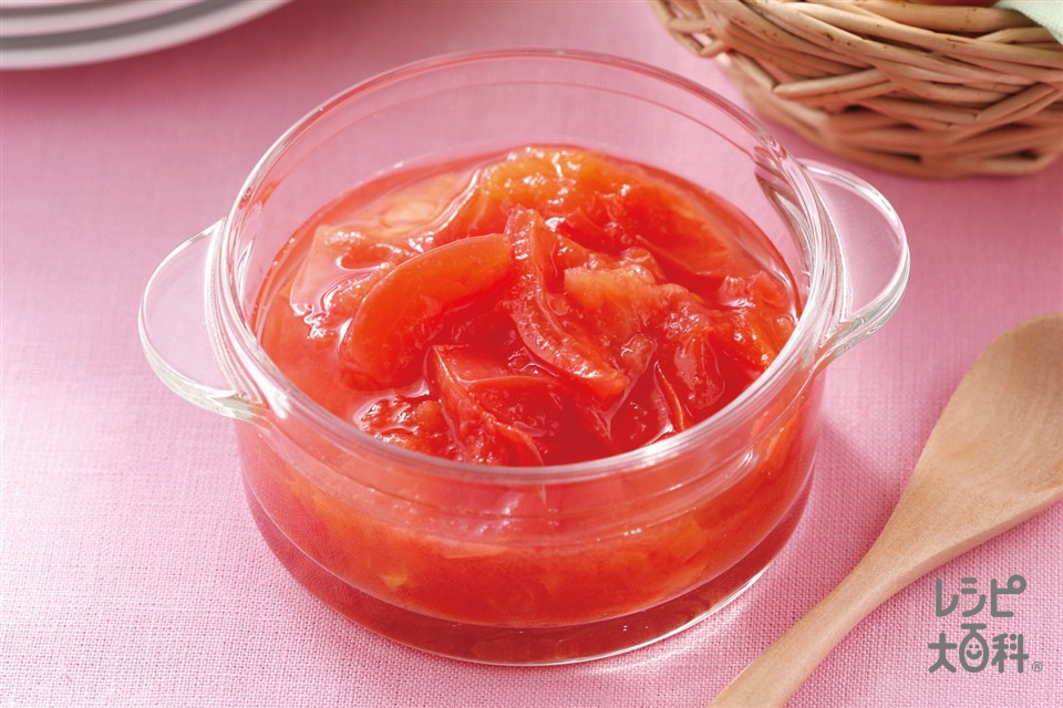 トマトの食べジャム(トマト+レモン汁を使ったレシピ)