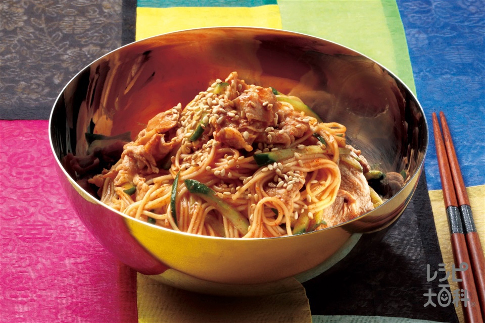 そうめんビビン麺