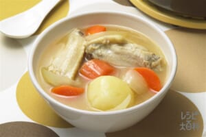 ナイス リメイク!鶏じゃがみそコンソメスープ