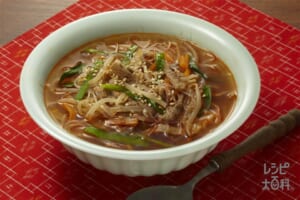 牛肉と春雨のスープ