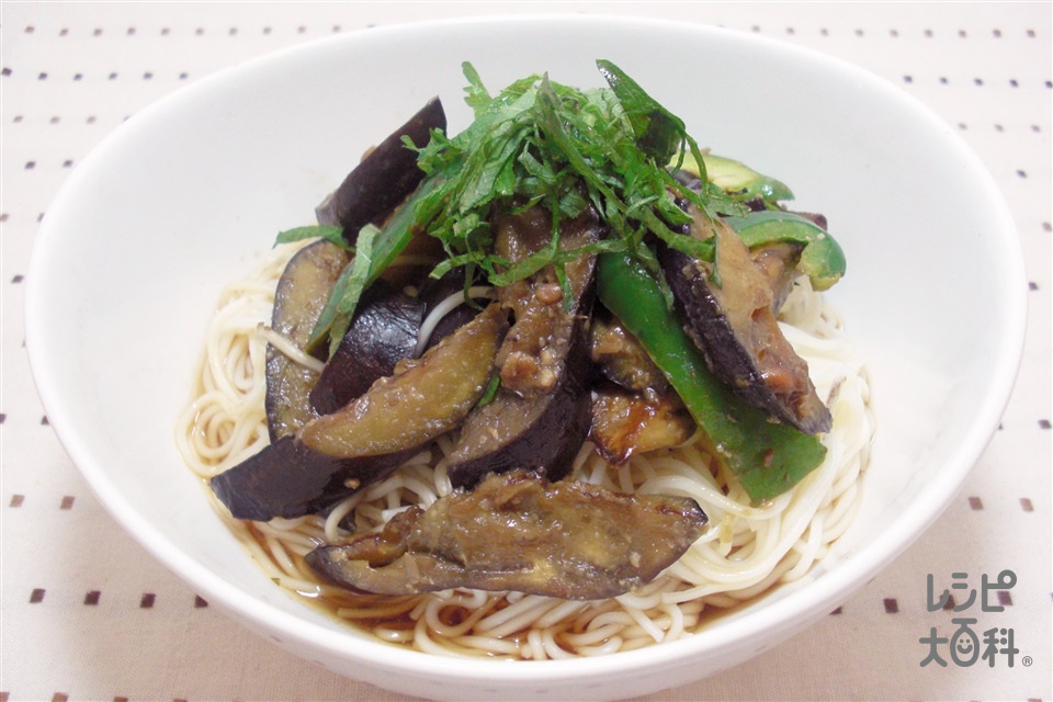 七夕星麺(せいめん)~宮城~(うーめん+なすを使ったレシピ)