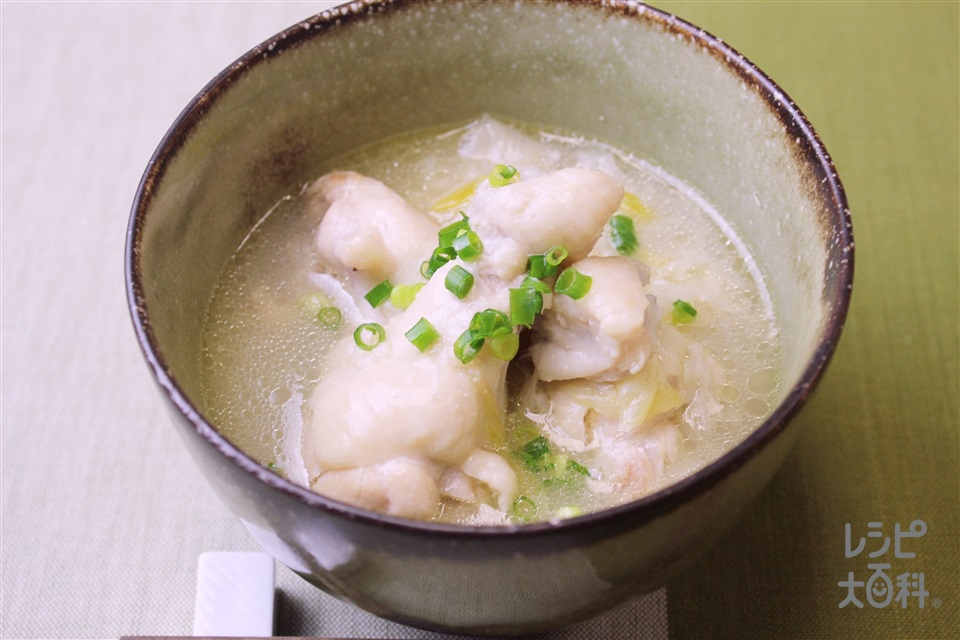 炊飯器でサムゲタン風スープ(鶏手羽元+長ねぎを使ったレシピ)