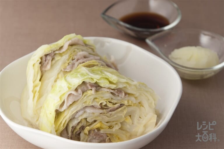 キャベツと豚肉の重ね煮