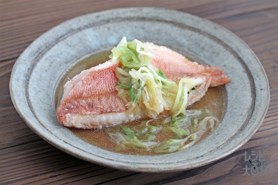 赤魚の煮付け(赤魚+長ねぎを使ったレシピ)