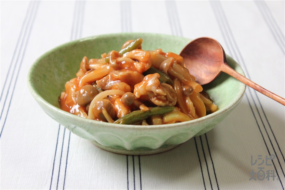 鶏肉の中華煮(鶏もも肉+玉ねぎ（大）を使ったレシピ)