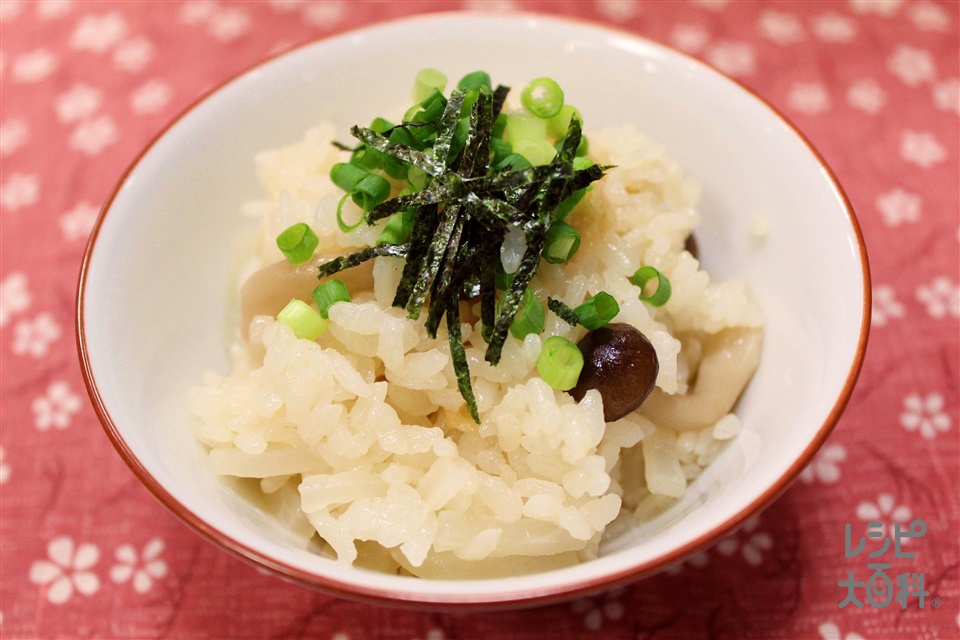 しめじと大根の炊き込みご飯(米+大根を使ったレシピ)