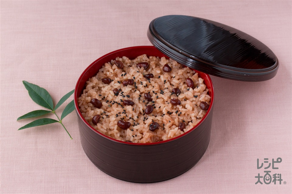 赤飯のレシピ 作り方 味の素パーク の料理 レシピサイト レシピ大百科 もち米や米を使った料理