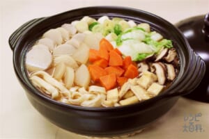 おきりこみ風鍋