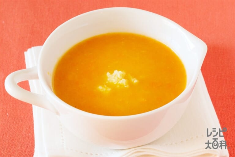 ショウガ風味のキャロットスープ