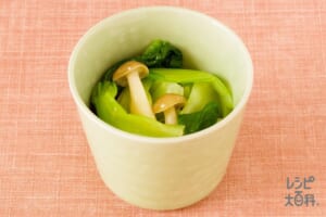 青梗菜のピリ辛おひたし