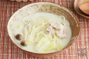 濃厚豆乳鍋シメラーメン