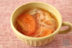 レンチントマトの中華スープ