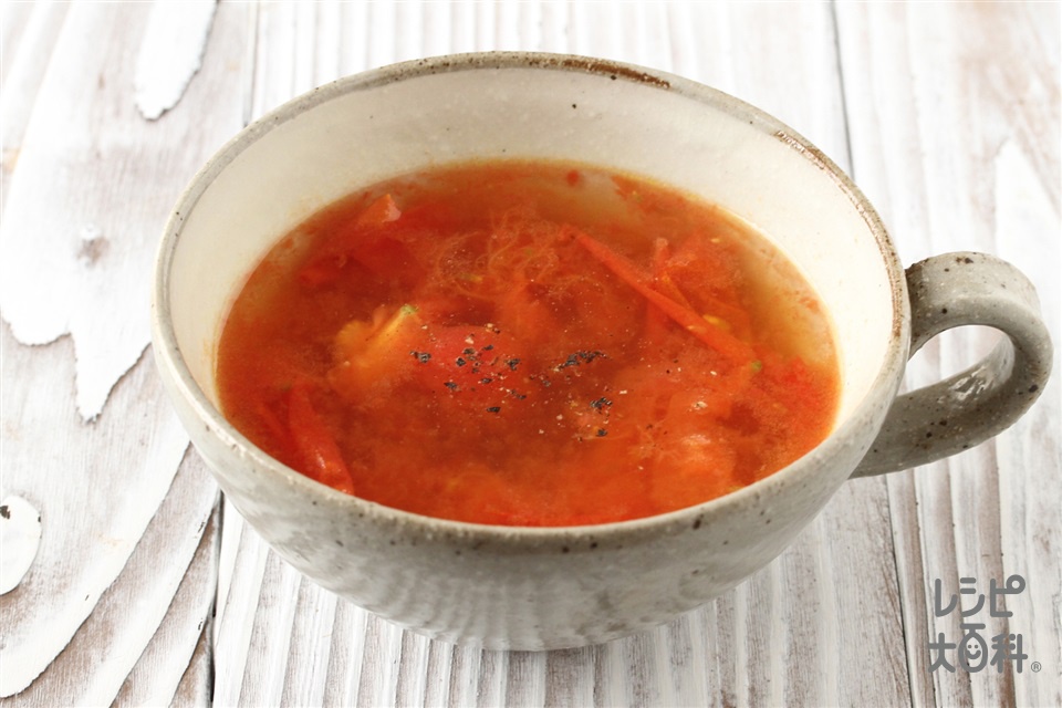 レンチントマトスープ