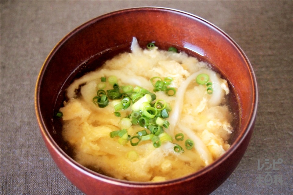 せんぎり大根と油揚げのみそ汁