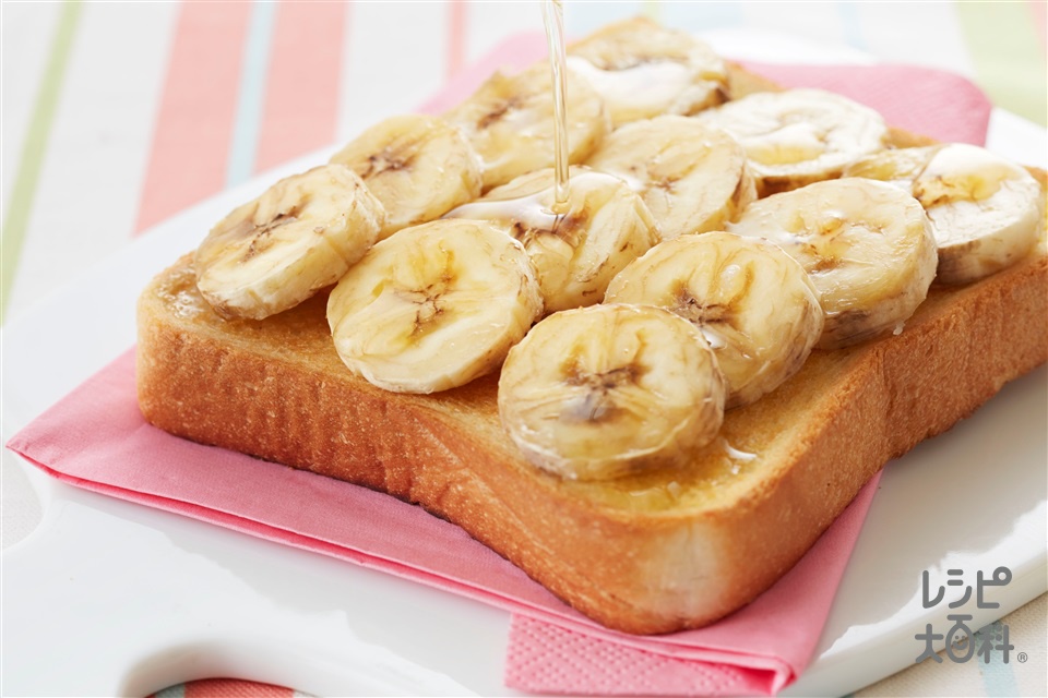 「トースト　バナナ」の画像検索結果