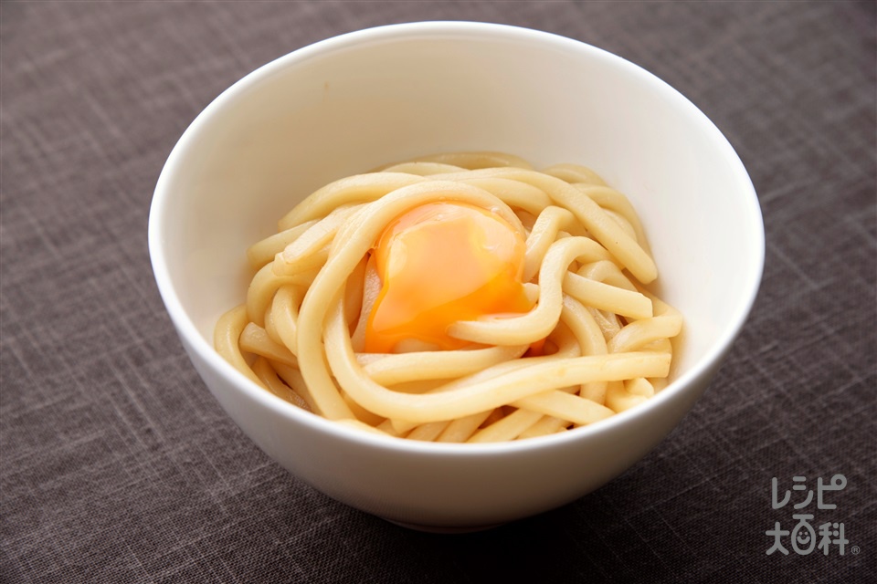 たまごかけうどん(うどん+卵を使ったレシピ)