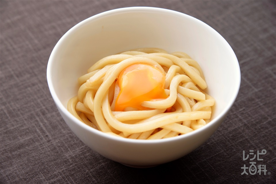 たまごかけうどんのレシピ 作り方 レシピ大百科 レシピ 料理 味の素パーク うどんや卵を使った料理