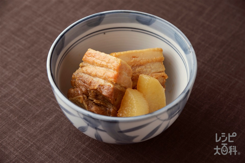 角煮(豚バラかたまり肉+大根を使ったレシピ)