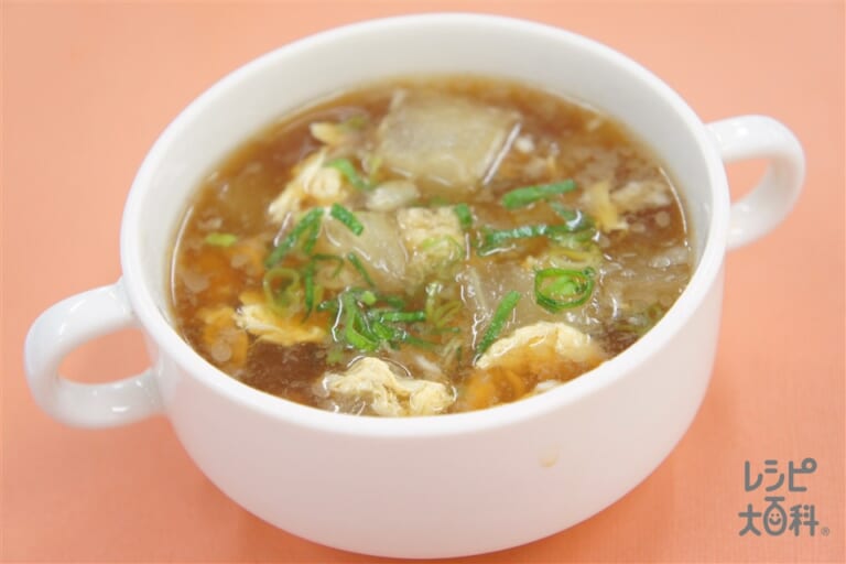 冬瓜の中華スープのレシピ 作り方 味の素パーク の料理 レシピサイト レシピ大百科 とうがんや卵を使った料理