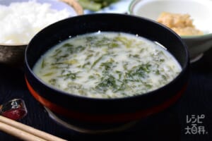 青菜の粕汁